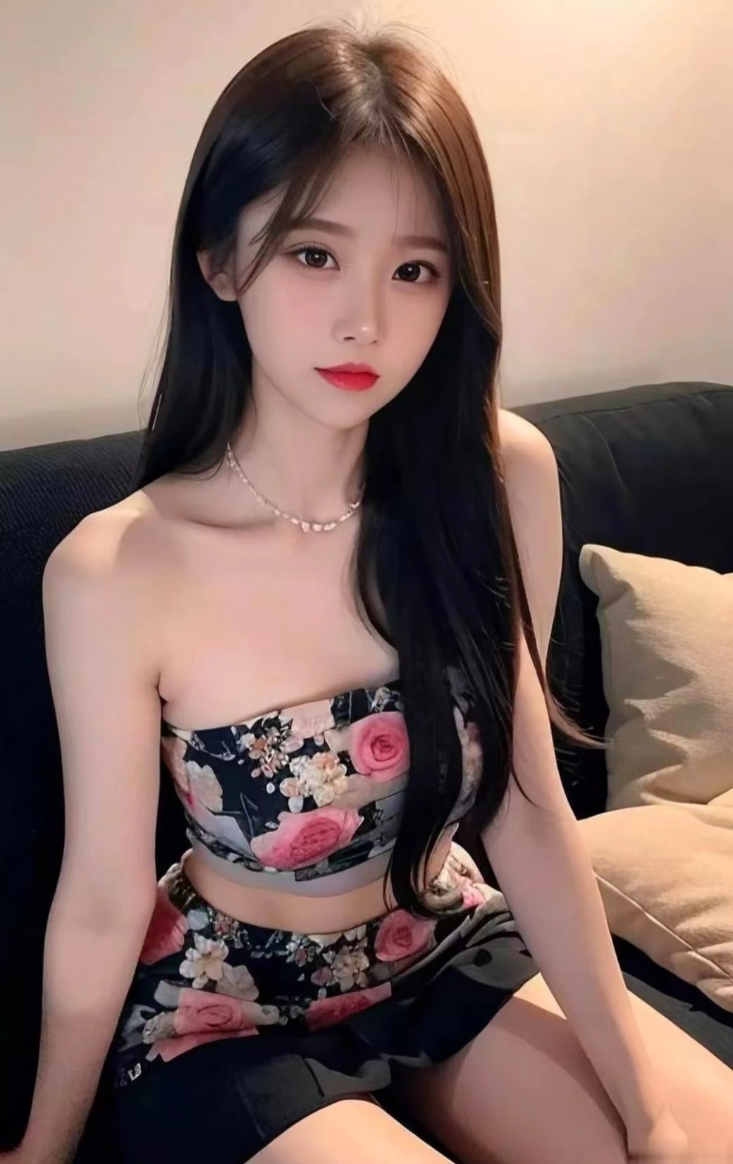 圆润风骚大胸妹子